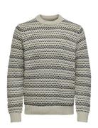 ONLY & SONS Onsmusa Reg 3 Struc Crew Knit Grå