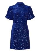 Coster Copenhagen Sequins Dress Blå