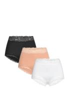 Lindex Brief High Emelie Lace 3 Pack Beige