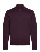 Abercrombie & Fitch Anf Mens Sweaters Burgundy