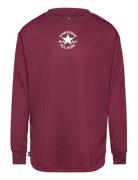 Converse Lk-L/S Knit Top Burgundy