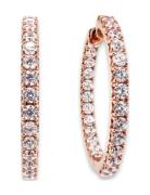 Marmara Sterling Goldplated Hoop Earrings Rosa