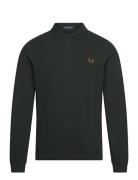 Fred Perry L/S Plain Fp Shirt Grön