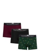 Polo Ralph Lauren Underwear Classic Stretch-Cotton Trunk 3-Pack Grön