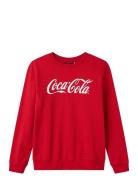 LMTD Nlnsky Cocacola Sweat Bru Bfu Röd