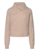 MAUD Fiona Knit Sweater Beige