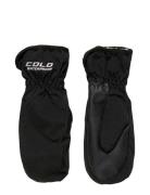 COLD Soft Shell Mitten Jr Svart