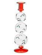 Anna + Nina Winter Berries Bubble Candle Holder Multi/patterned