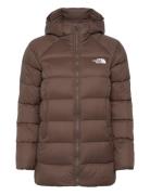 The North Face W Hyalite Down Parka - Eu Brun