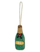 Anna + Nina Champagne Ornament Multi/patterned