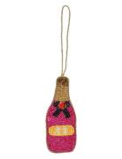 Anna + Nina Rose Champagne Ornament Multi/patterned