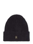 Tommy Hilfiger Th Monoplay Beanie Marinblå