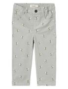 Lil'Atelier Nmfbella Baggy Cord Pants 1119-Hc S Lil Grå