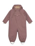 MINI A TURE Matwisti Fleece Lined Snowsuit. Grs Lila