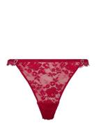 Lindex Brief Thong Low Recycle Iris L Röd