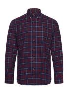 Tommy Hilfiger Brushed Easy Check Rf Shirt Marinblå