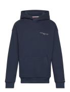 Tommy Hilfiger Mini Corp Hoodie Marinblå