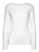 Hunkemöller Long-Sleeved Pyjama Top Vit