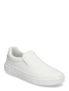 Calvin Klein Cupsole Slip On - Woven Lth Vit