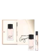 Michael Kors Fragrance Gift Set Gorgeous! Edp + Purse Spray Nude