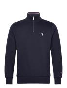 U.S. Polo Assn. Kurt Reg Hz Uspa M Sweat Marinblå