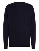 Tommy Hilfiger Core Essential Cotton Crew Neck Marinblå