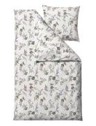 Södahl Bed Linen 140X220 Soft Tropic Lavender Grön