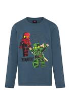 LEGO Kidswear Lwtano 607 - T-Shirt L/S Marinblå