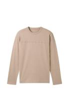 Tom Tailor Basic Longsleeve Beige