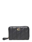 Coach Essential Small Zip Around Card Case Svart