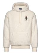 Polo Ralph Lauren Polo Bear Pile Fleece Hoodie Kräm