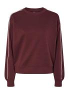 Pieces Pcchilli Ls Loose Sweat D2D Bc Burgundy