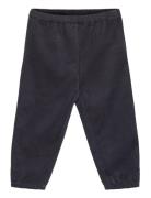 Huttelihut Pants Corduroy W. Lin Marinblå