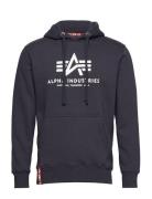 Alpha Industries Basic Hoodie Marinblå