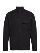 Belstaff Scale Shirt Dark Ink Svart