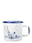 MUMIN Moomin Enamel Mug 37Cl Sailors Vit