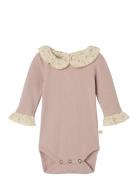 Lil'Atelier Nbftrine Ls Slim Body Lil Rosa