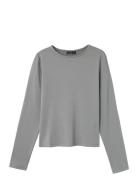 LMTD Nlfdinci Ls Short S Top Noos Grå