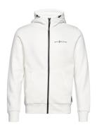 Sail Racing Bowman Logo Zip Hood Vit