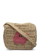 Mango Straw Bag Beige