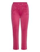 Juicy Couture Tonal Wide Leg Jogger Rosa