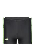 Adidas Performance Adidas Colorblock 3-Stripes Swim Boxer Svart