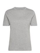 Mango 100% Cotton T-Shirt Grå