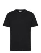 Mango Slim Fit V-Neck T-Shirt 100% Cotton Marinblå