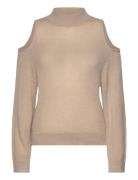 Dante6 Aviel Open Shoulder Sweater Beige