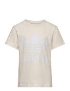 Adidas Originals Trefoil Tee Beige