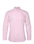 Polo Ralph Lauren Slim Fit Striped Stretch Poplin Shirt Rosa