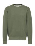 Casual Friday Cfsebastian 0096 Crew Neck Swe Khaki Green