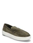 Tommy Hilfiger Modern Light Hybrid Suede Loafer Khaki Green