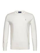 Polo Ralph Lauren Slim Fit Textured Cotton Sweater Vit